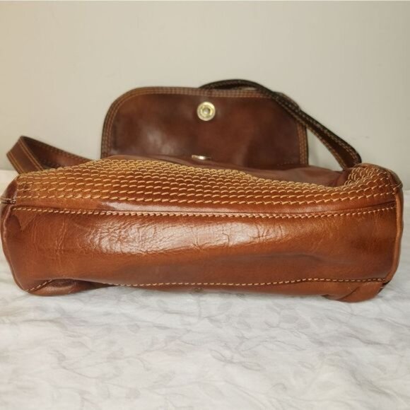 Engs Burg VTG 70s leather shoulder purse - Picture 5 of 15